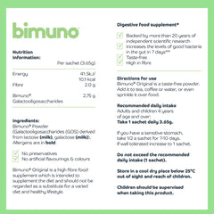 BIMUNO vegetarian friendly fiber solution suitable for plant-based diets