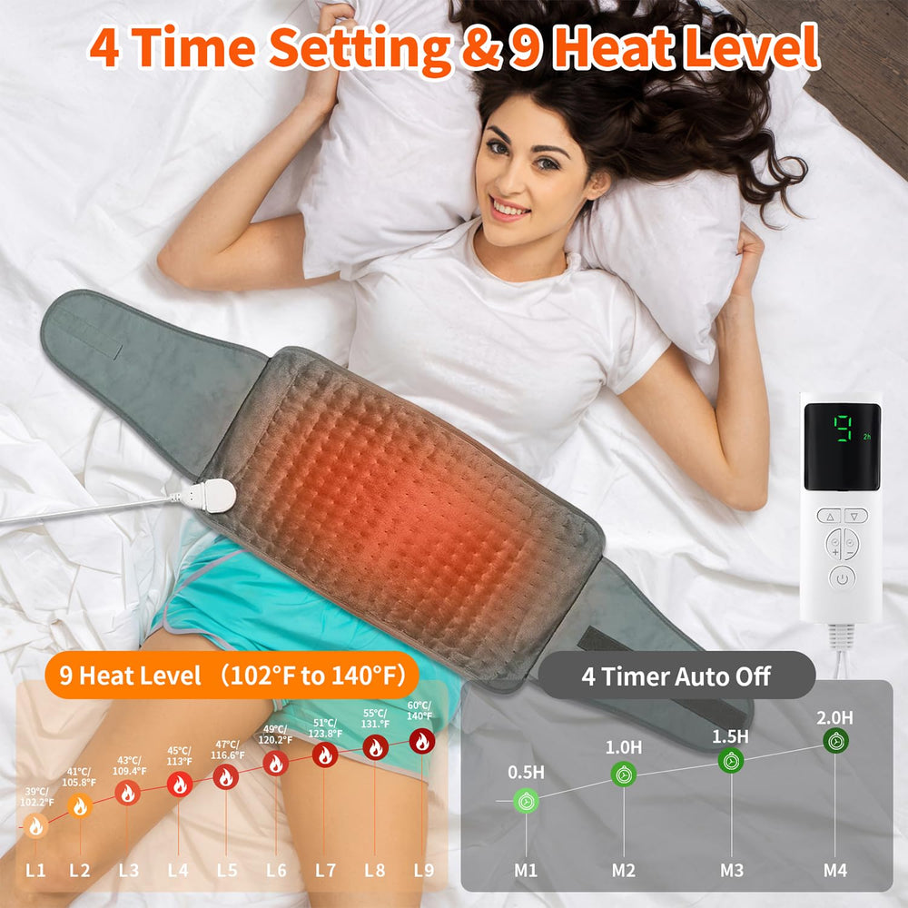 BINGONE pad with 4 timer settings for safe sessions