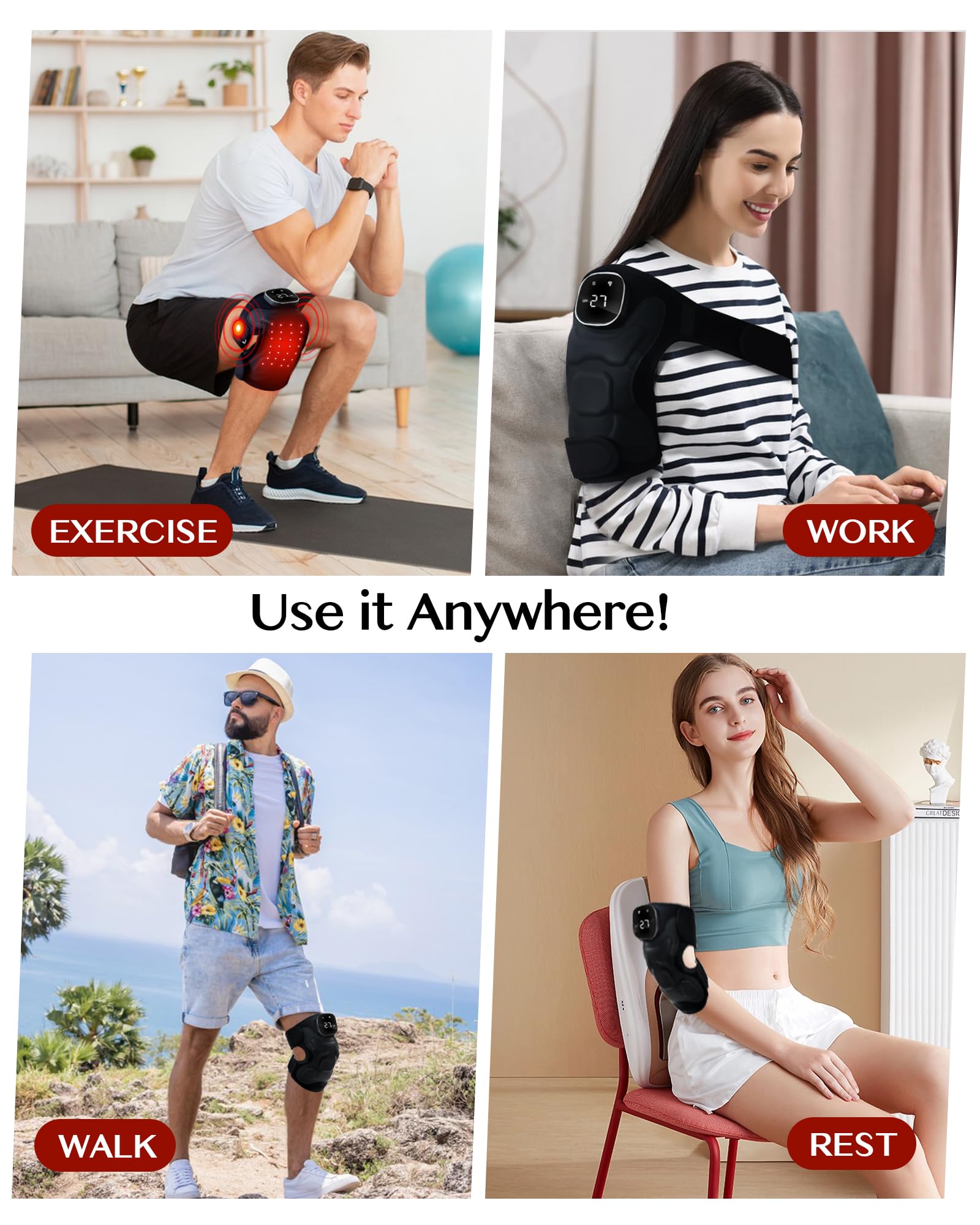 BINODIC knee brace worn during activity supports comfort and flexibility.