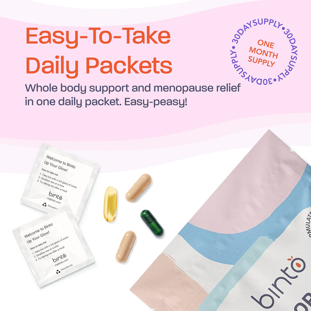 Binto ashwagandha capsules for daily balance in routine.