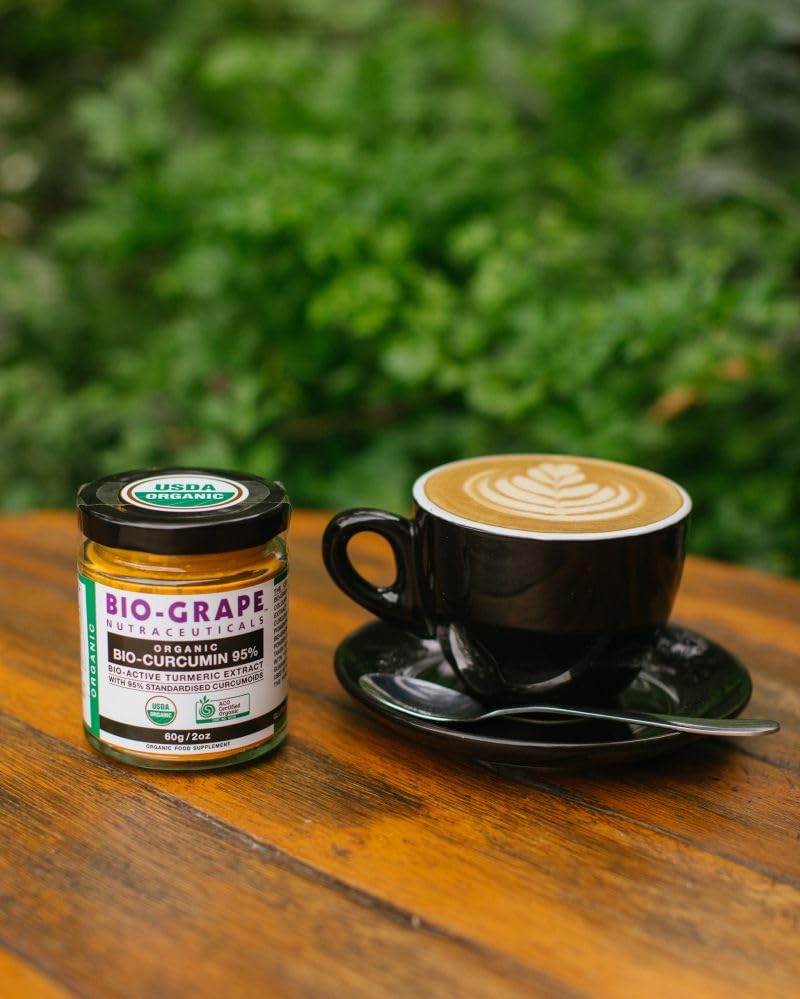 BIO-GRAPE curcumin in a smoothie demonstrates convenient absorption with fats.