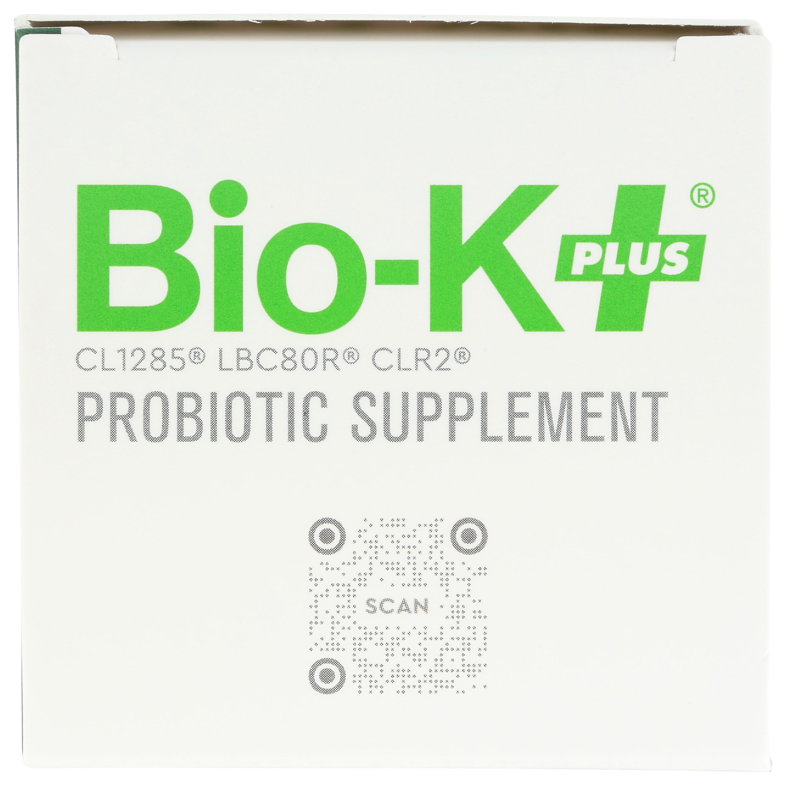 Bio-K Plus delayed-release capsules shown to survive stomach acids until reaching the intestines.