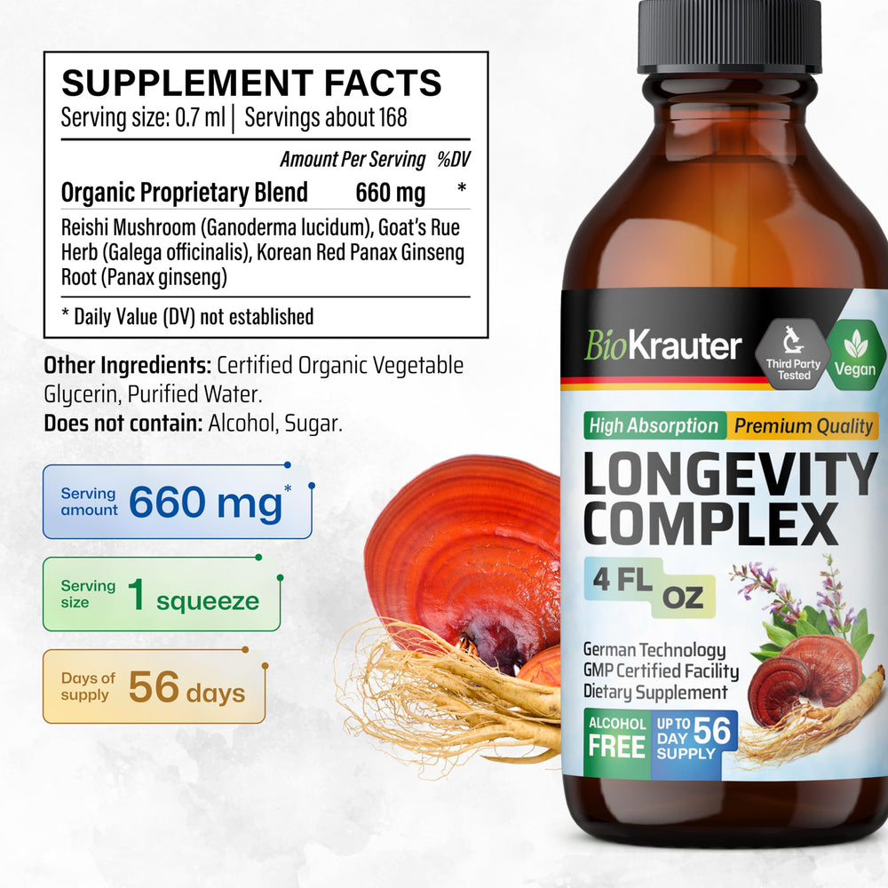 BIO KRAUTER goats rue ingredient showcases herbal synergy for immunity support.