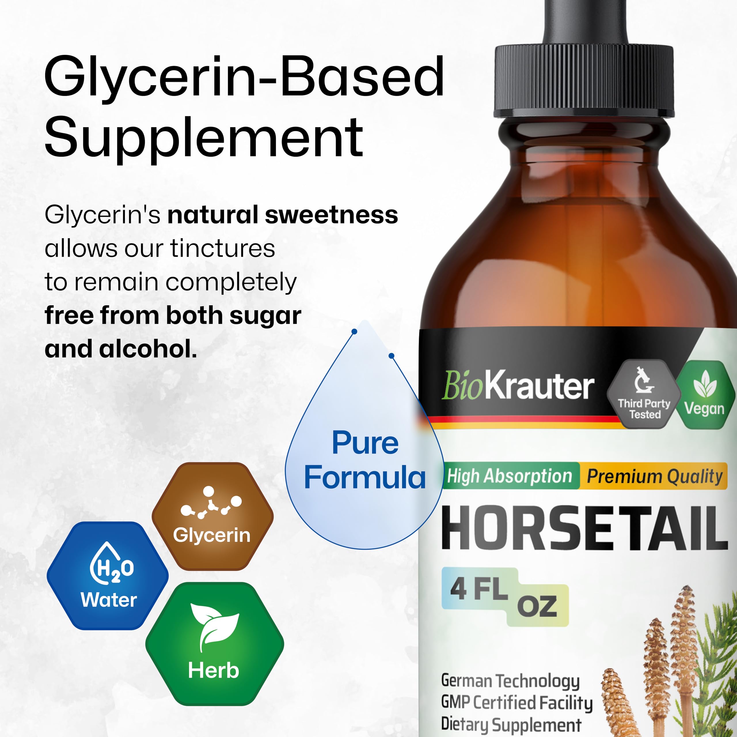 BIO KRAUTER bottle label emphasizes 56 days of supply.