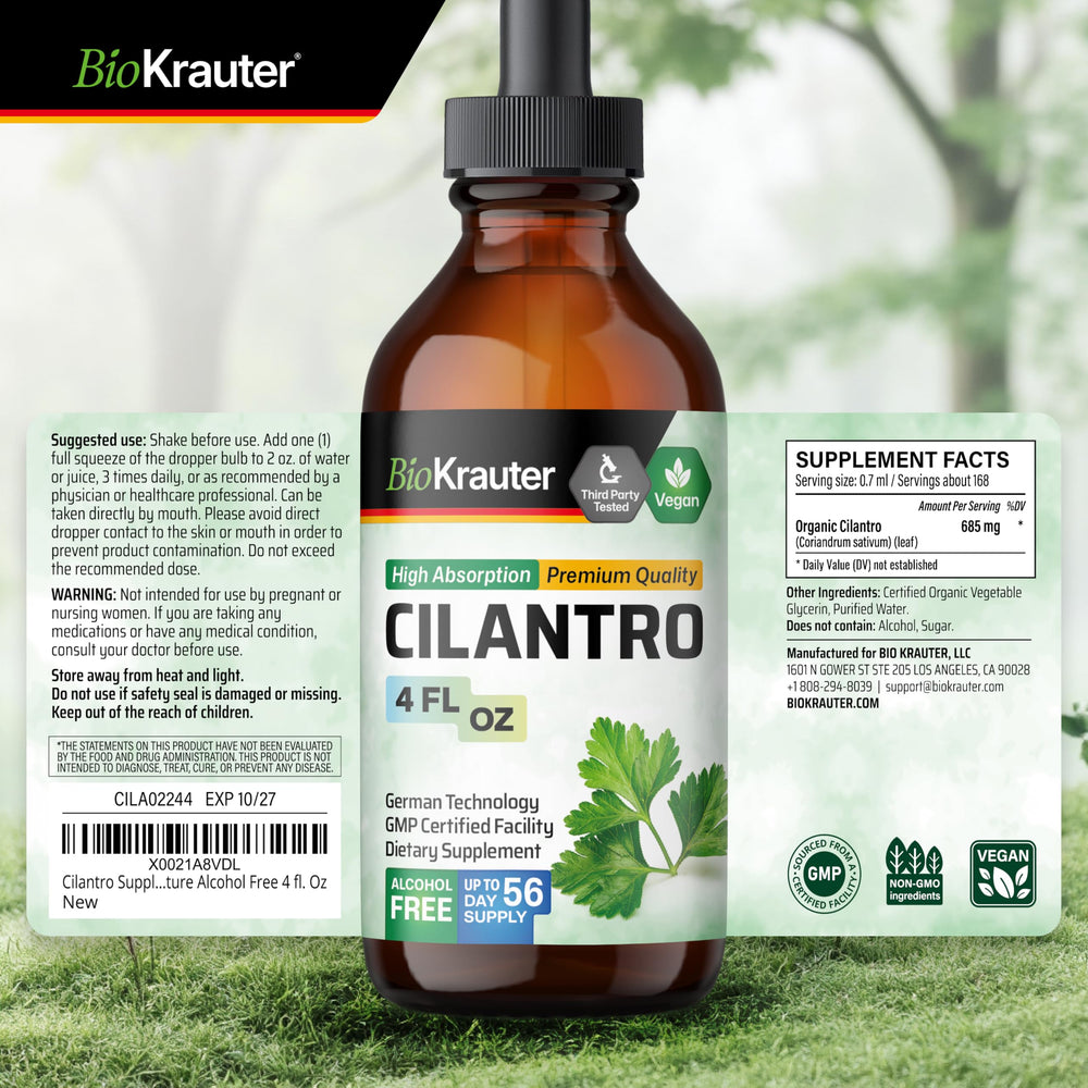 BIO KRAUTER vegan alcohol-free bottle on shelf