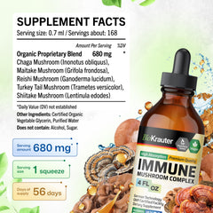 BIO KRAUTER vegan non-alcohol formula demonstrates plant-based tincture.