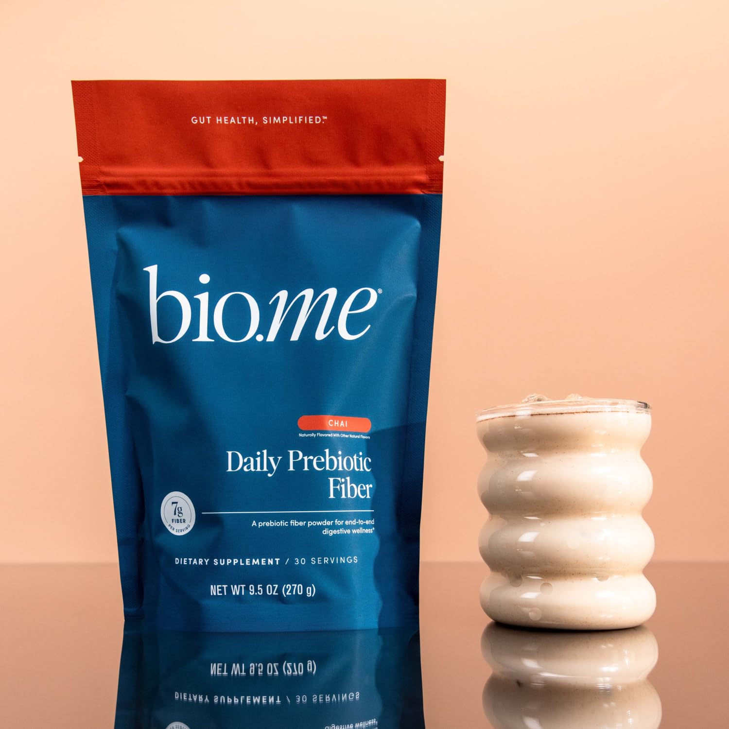 GLP-1 friendly and sugar free labeling on Bio.me product