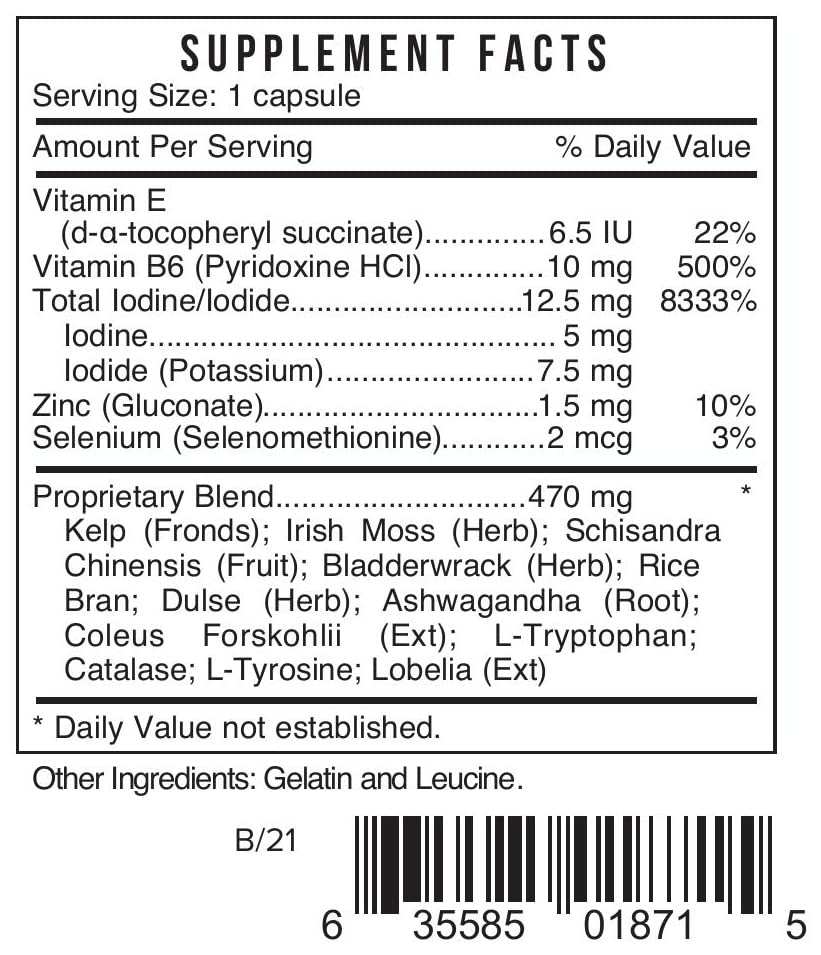 Bio Nutrient Systemic Formulas TMI bottle pour demonstrates easy daily intake.