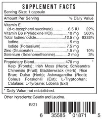Bio Nutrient Systemic Formulas TMI bottle pour demonstrates easy daily intake.