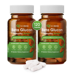 Bio Schwiiz Beta Glucan Immunity Power bottle pour for easy daily immune support on the go