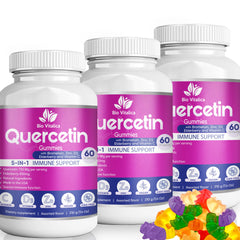 BIO VITALICA Quercetin Gummies jar front for easy daily wellness.