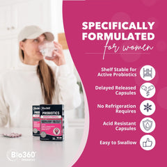 Bio360 Probiotics digestive boost visual hints at improved digestion
