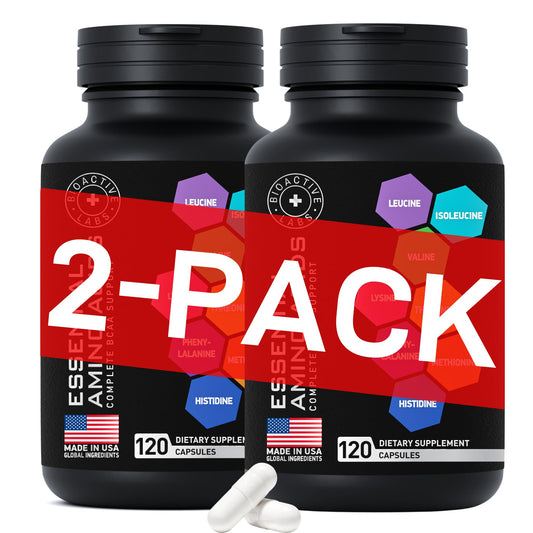 BIOACTIVE LABS Essential Amino Acids capsules for post workout recovery