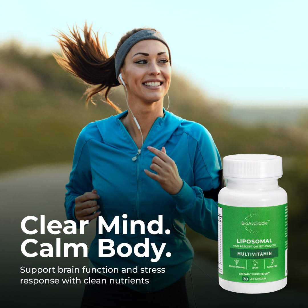 BioAvailable Liposomal Multivitamin packaging box in retail setting.