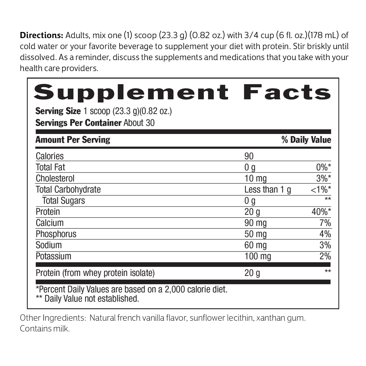 Biochem grass-fed whey powder tub conveys clean nutrition and sustainable sourcing