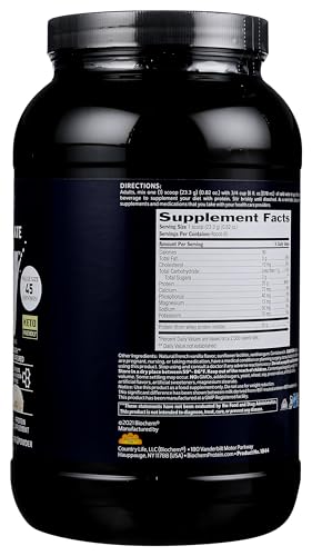 Biochem Whey Isolate Natural shaker-ready bottle for on the go protein