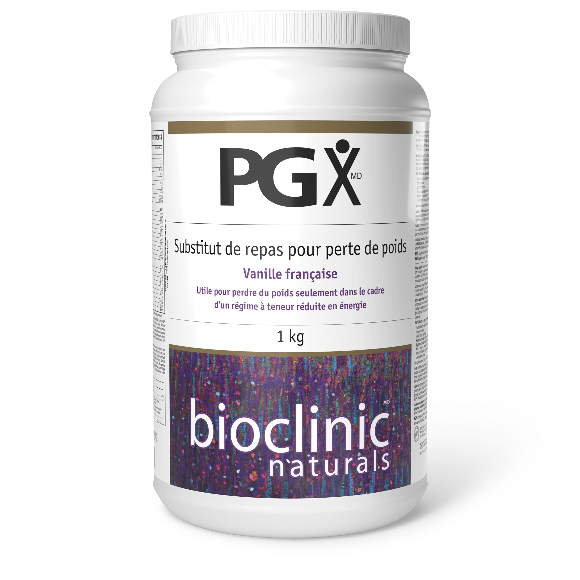 Bioclinic Naturals PGX serving scoop enables precise portions for calorie control.