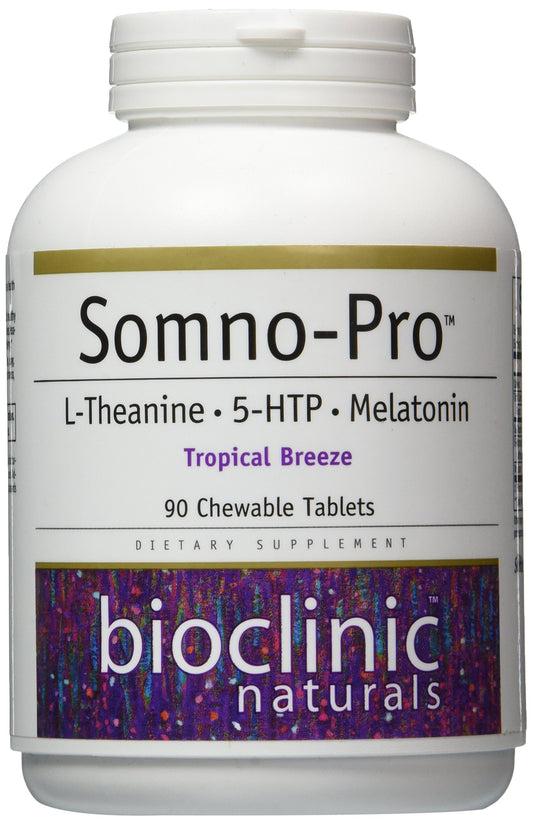 Bioclinic Naturals Somno Pro Tropical Breeze bottle ready for a calming nightly routine