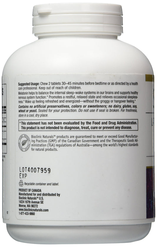 Somno Pro Tropical Breeze tablets close-up showing convenient chewables for restful nights