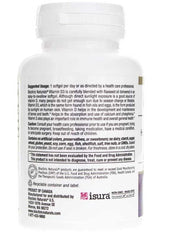 Bioclinic Naturals Vitamin D3 bottle label detail showing dosage and flaxseed oil