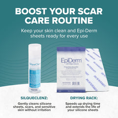 Biodermis Epi-Derm Epi-Tab Squares small scar spot coverage for targeted care.