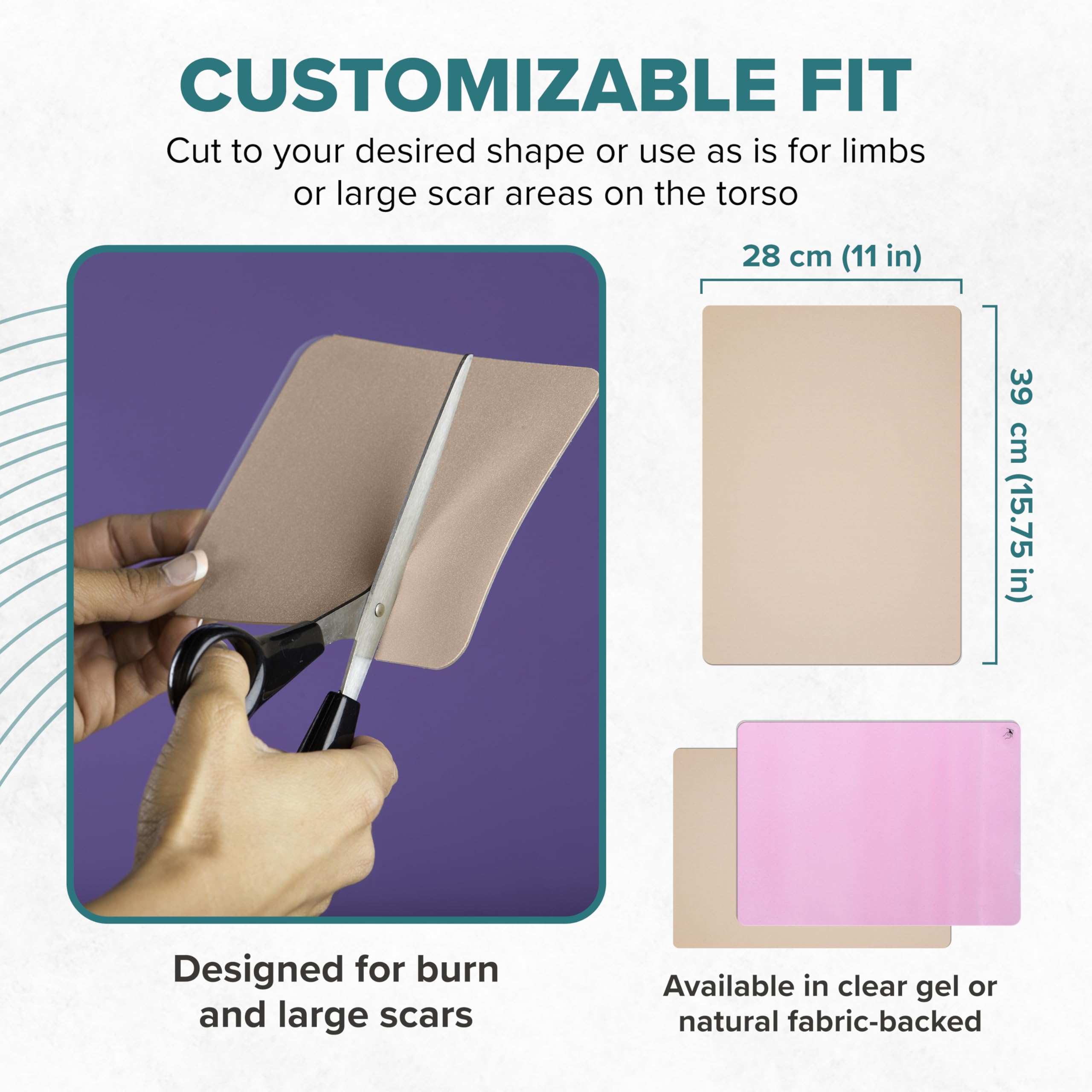 Five-sheet set included for value and extended use.