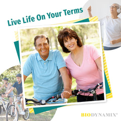 Active person with BioDynamix Joint Genesis for improved mobility