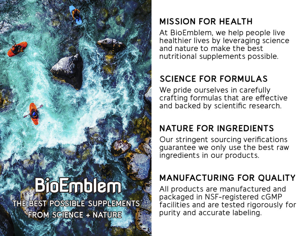 BioEmblem 90-day supply pack indicating long-term use