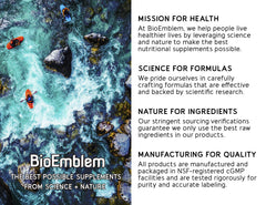 BioEmblem 90-day supply pack indicating long-term use