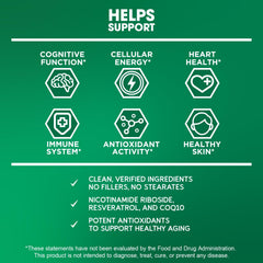 BioEmblem NAD+ with CoQ10 for cellular energy support