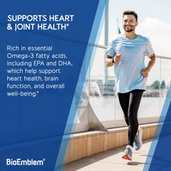 BioEmblem Omega-3 made in USA in GMP facility
