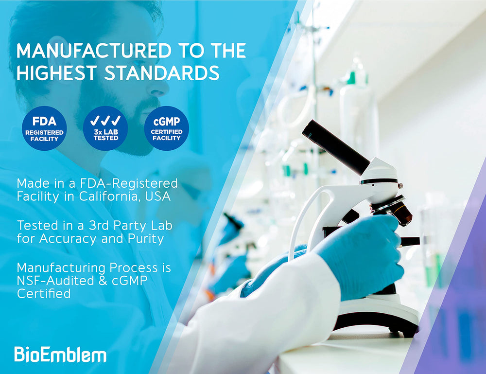 BioEmblem USA-made facility image illustrating high manufacturing standards.
