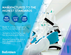 BioEmblem USA-made facility image illustrating high manufacturing standards.