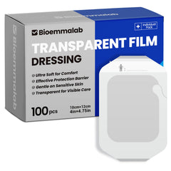 Bioemmalab large tattoo-care clear dressing protects healing wounds while preserving tattoo appearance