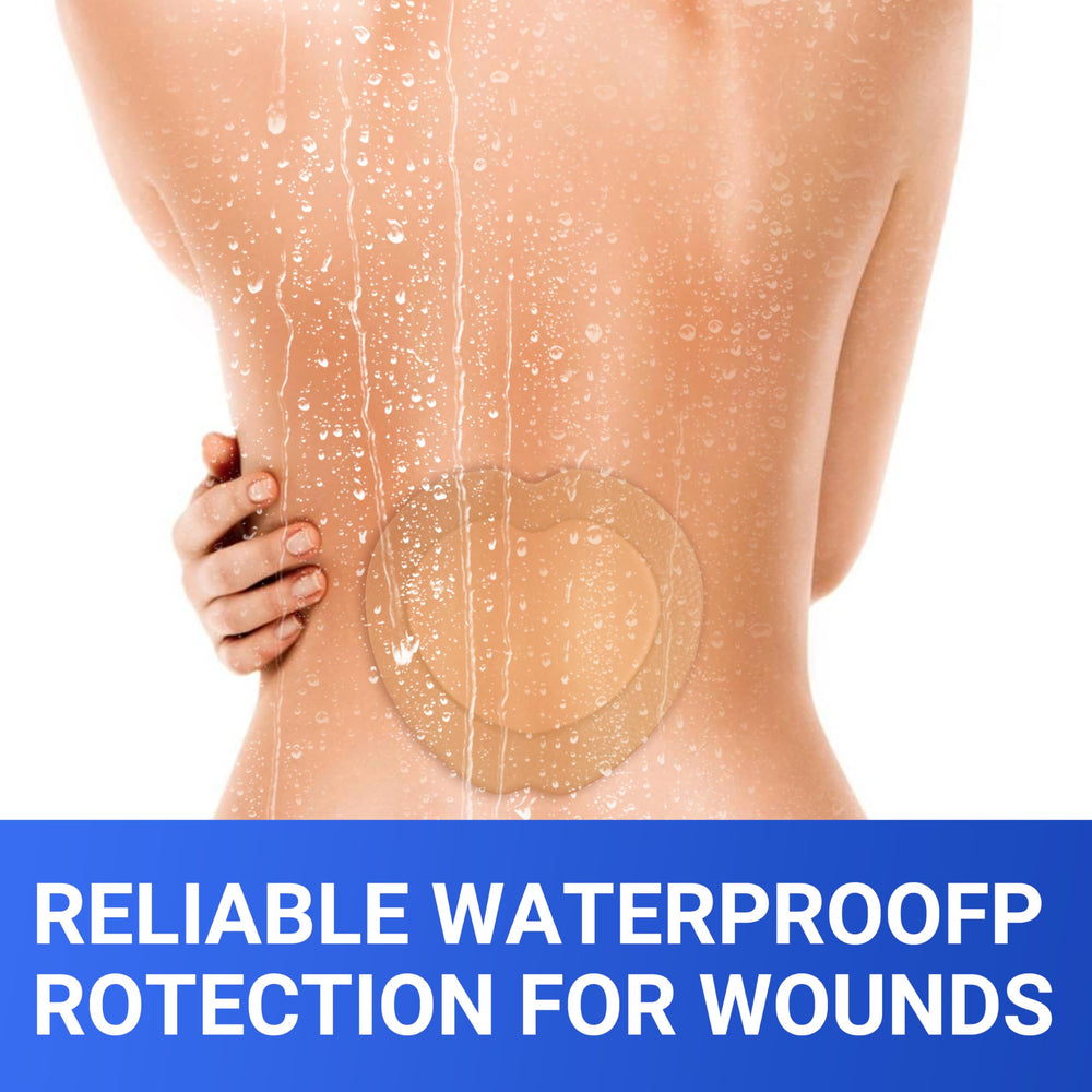 Bioemmalab sterile wound care dressing keeps area clean and protected.