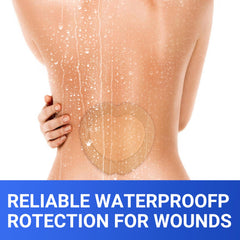 Bioemmalab sterile wound care dressing keeps area clean and protected.