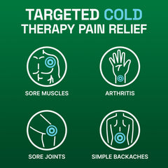 Biofreeze Roll-On shoulder cooling easing soreness from sports or strain