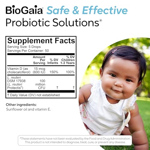 Biogaia Immune Active offers a 50-day supply for ongoing use.