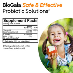 Pediatrician trusted BioGaia brand with clinical backing for kids