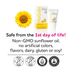 BioGaia Protectis baby drops 25-day supply box view, long-lasting readiness
