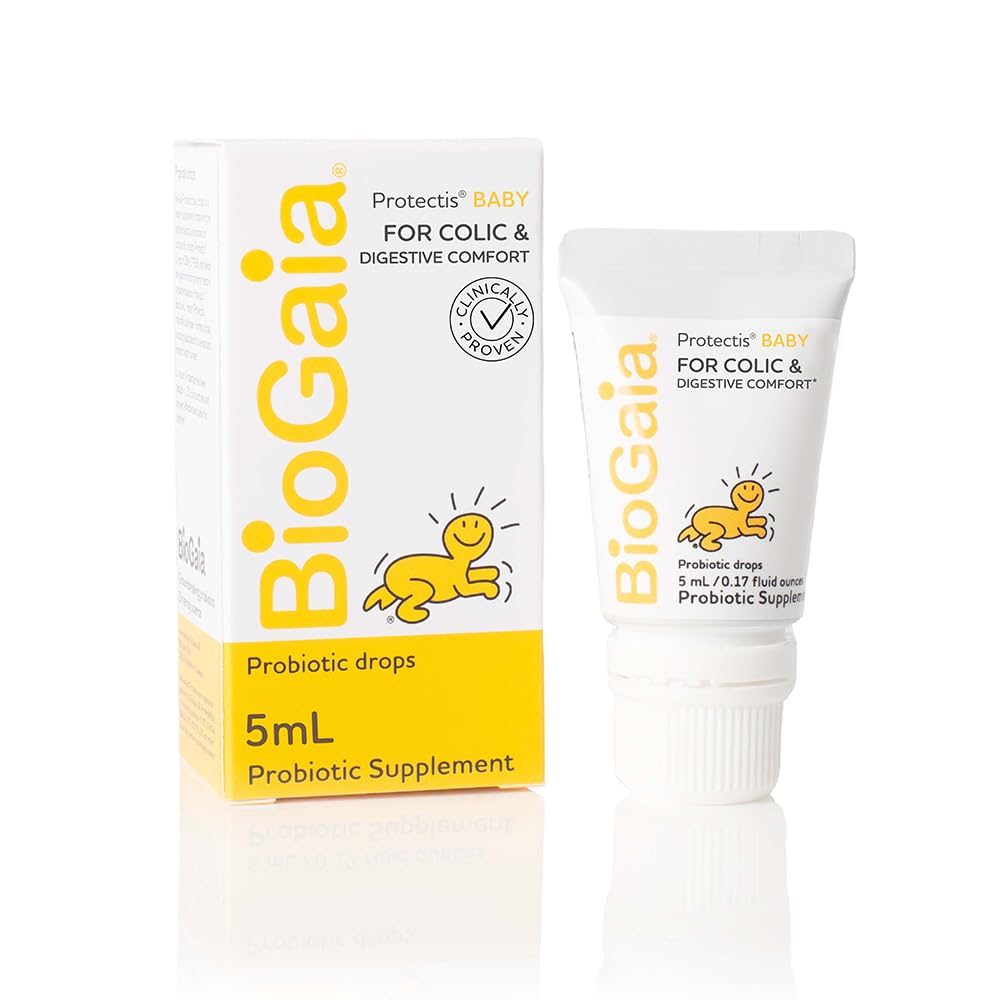 BioGaia Protectis baby drops front view, convenient daily probiotic for infants