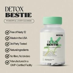 Biohacking Bestie Detox Bestie highlights apple cider vinegar for digestion