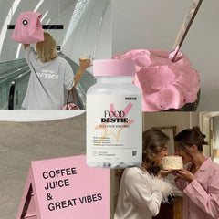 Biohacking Bestie ingredients amylase bromelain lipase for protein breakdown.