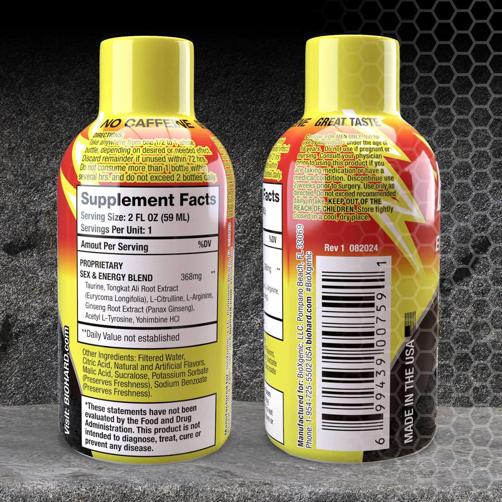 Bioxgenic BIOHARD berry flavor splash appealing for taste during activity
