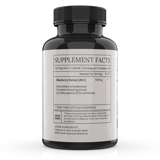 BioImmersion blueberry extract capsules offer a convenient daily source of antioxidant-rich phytochemicals.