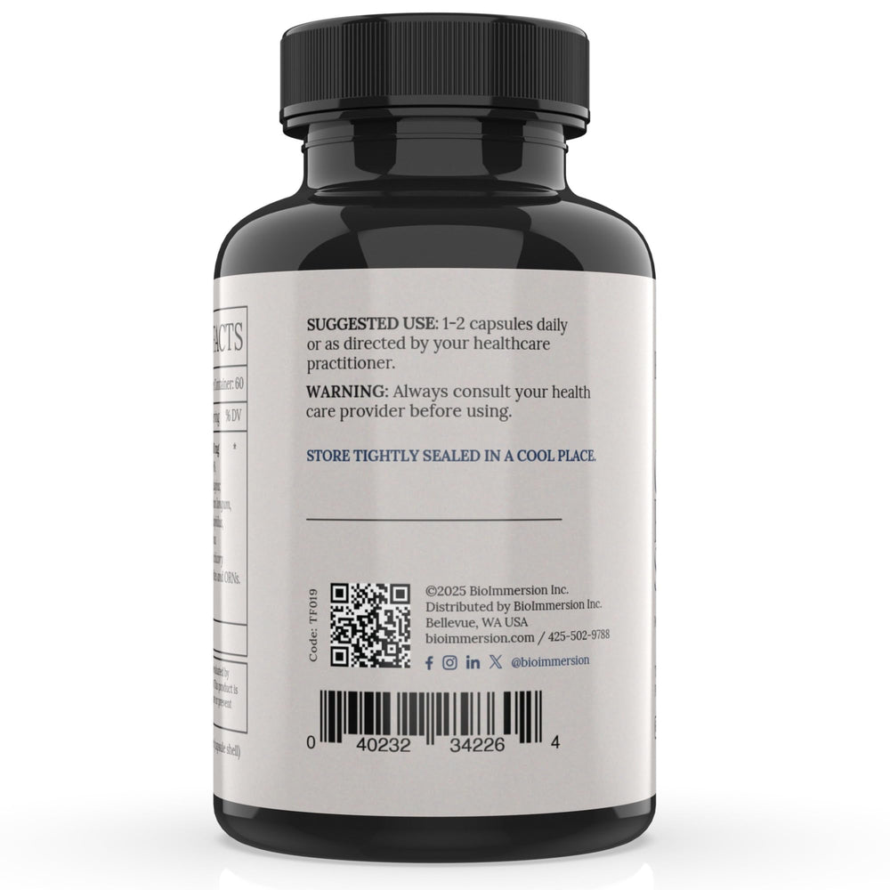 BioImmersion Cranberry Pomegranate Synbiotic capsules for daily microbial balance