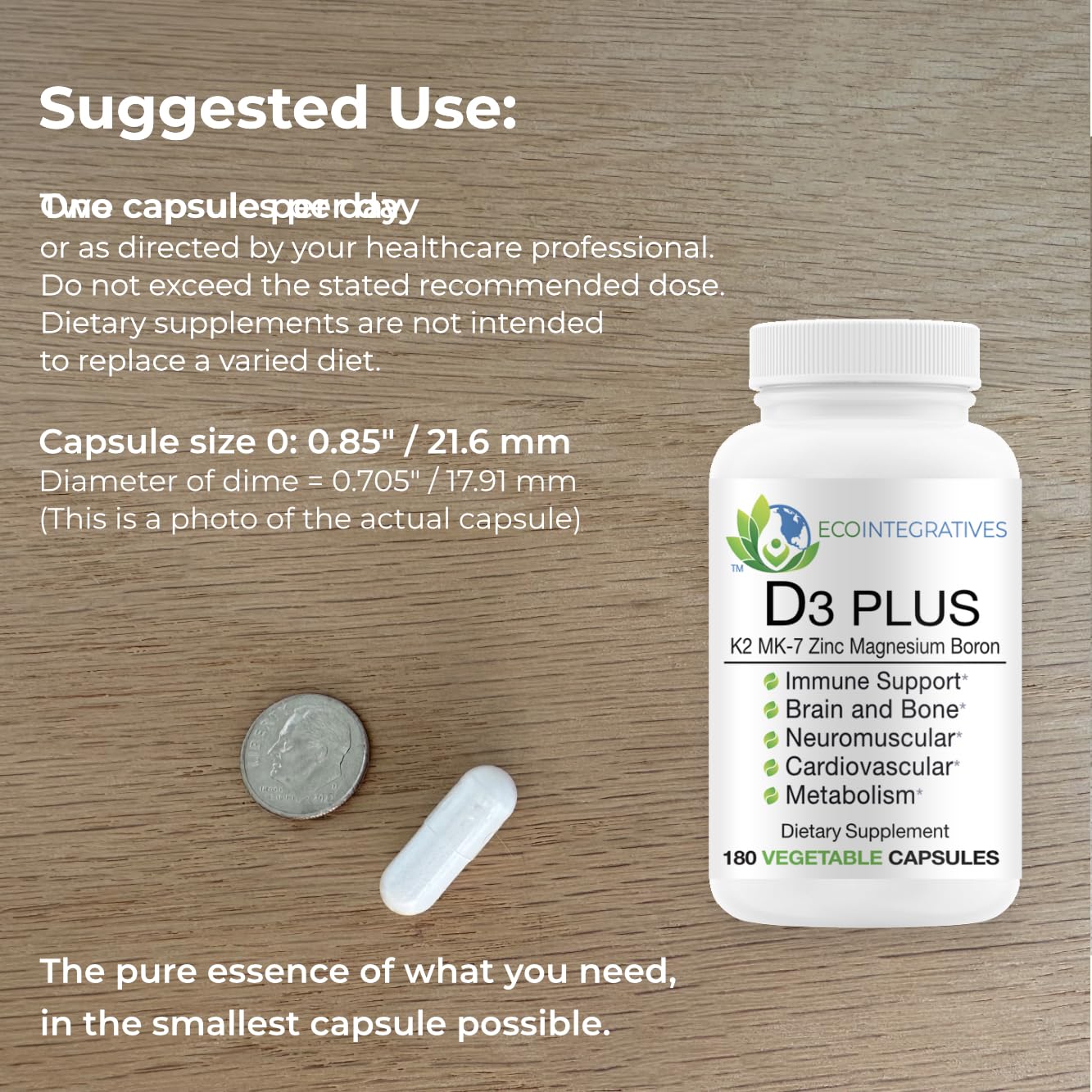 Boron supports hormonal balance and gum health with Bio-D3 Plus.