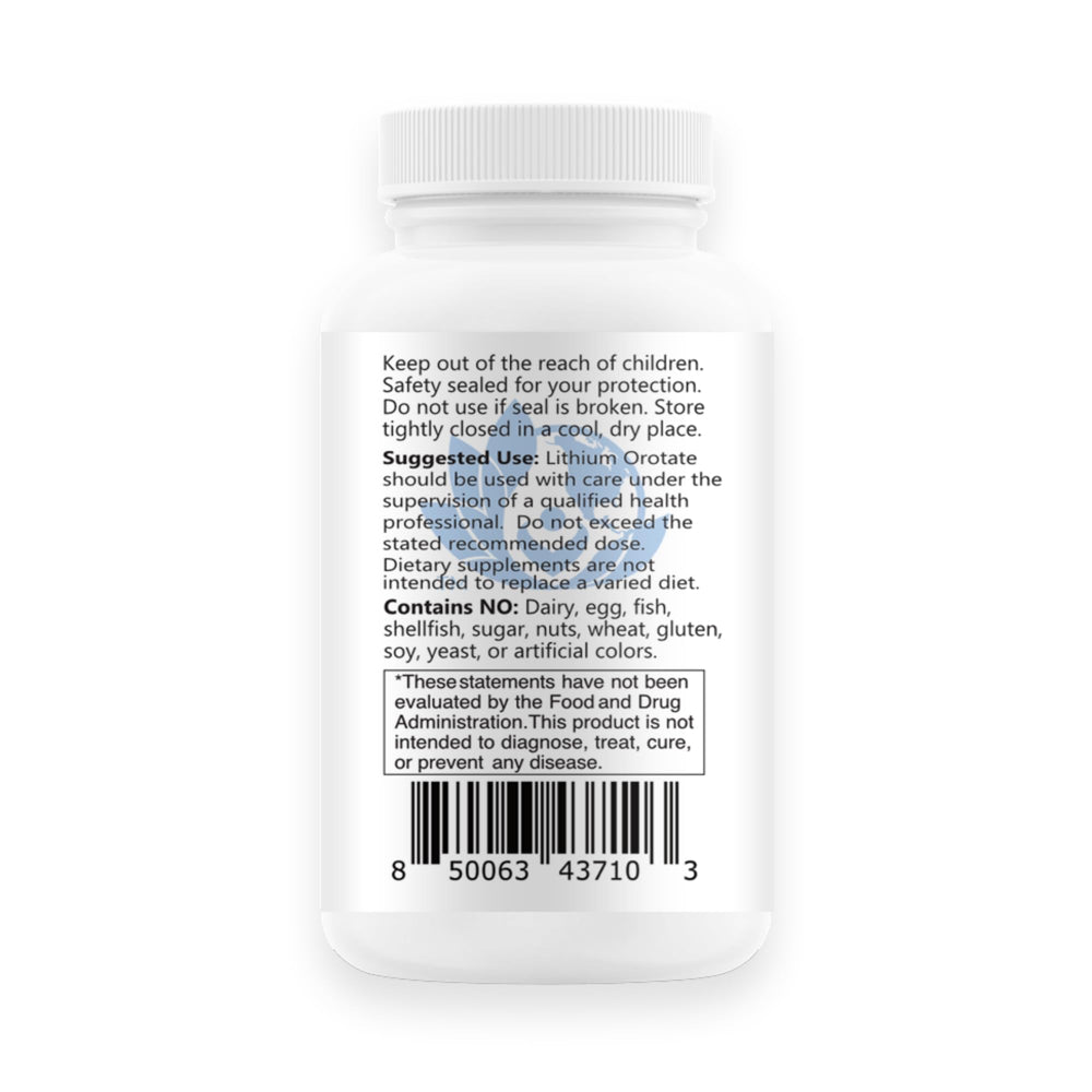 BioInnovations Lithium Oro capsules ready for easy daily intake and balance.