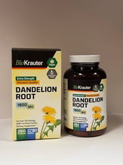 BIO KRAUTER capsules in bottle show vegan, filler-free formula.