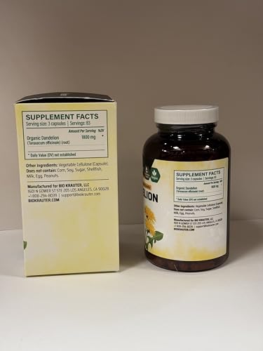 BIO KRAUTER vegan formula on label emphasizes plant-based origins.
